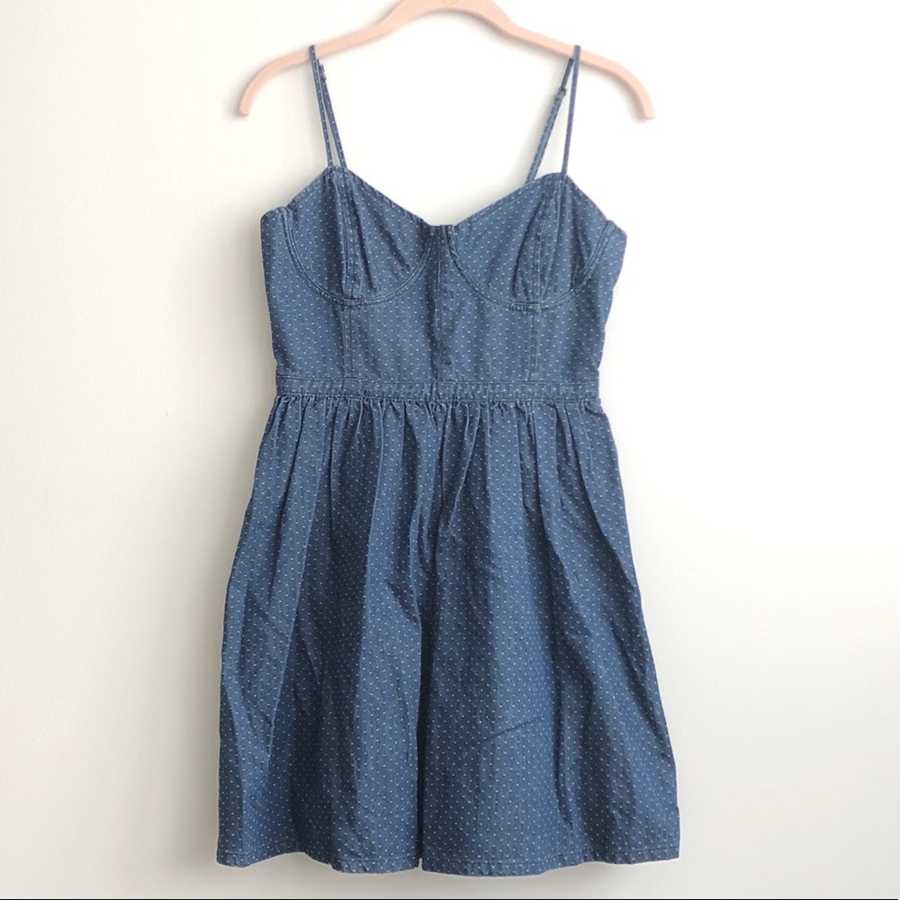 Free People Denim Dress, Size S